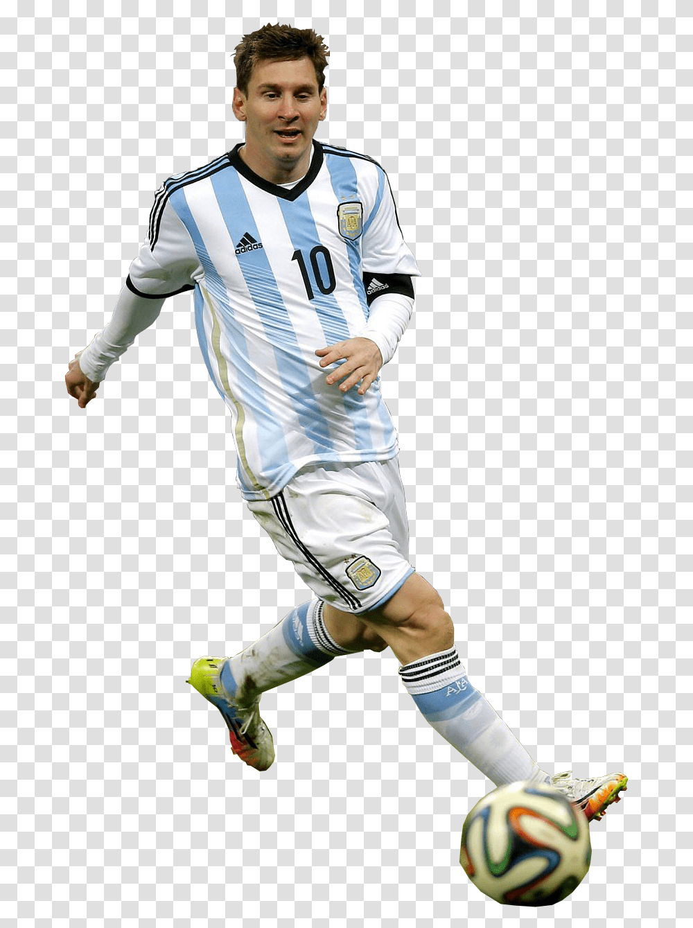 Messi Argentina 2014 Messi Argentina White Background, Sphere, Person, People Transparent Png