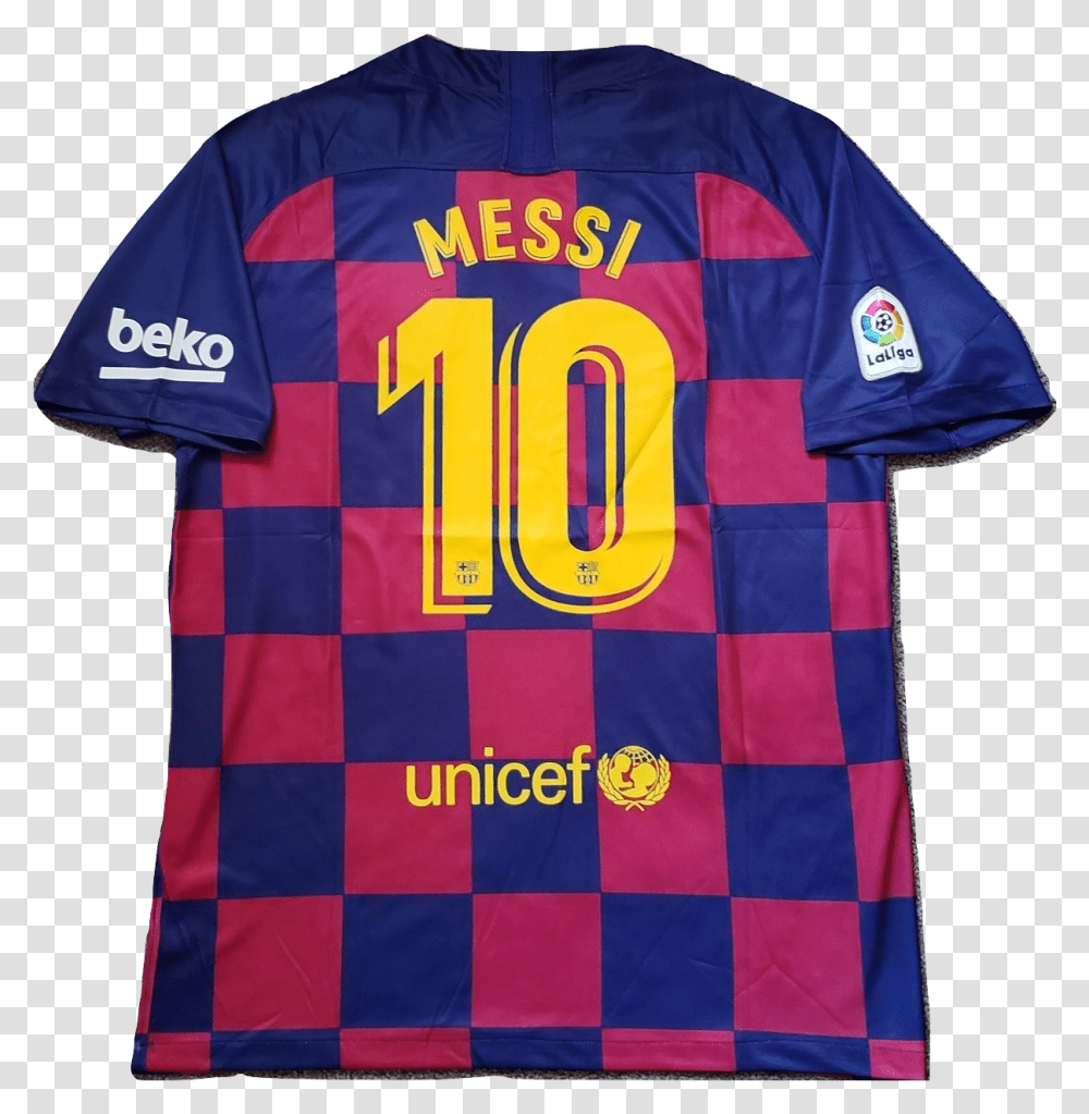 Messi Barcelona Jersey 19, Apparel, Shirt, T-Shirt Transparent Png