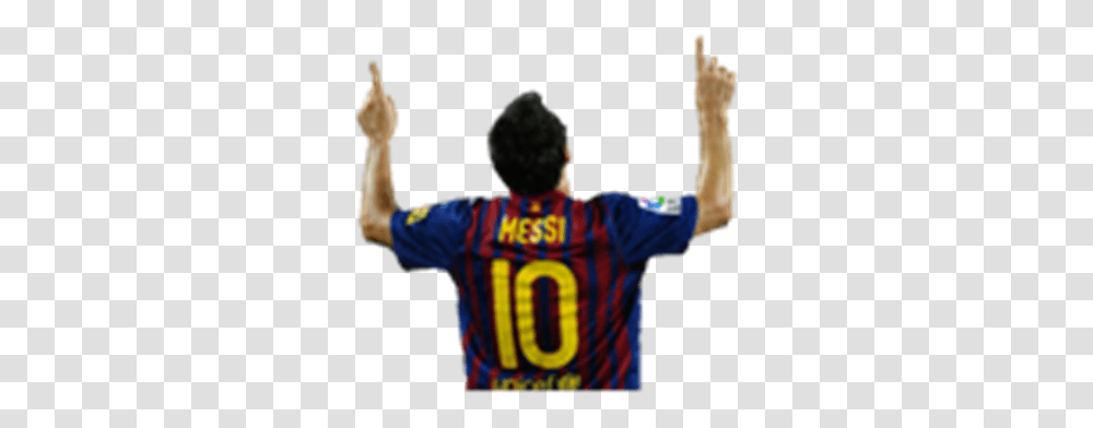 Messi Bg Player, Clothing, Person, Hand, Shirt Transparent Png