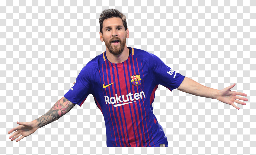 Messi Celebration, Shirt, Person, Skin Transparent Png