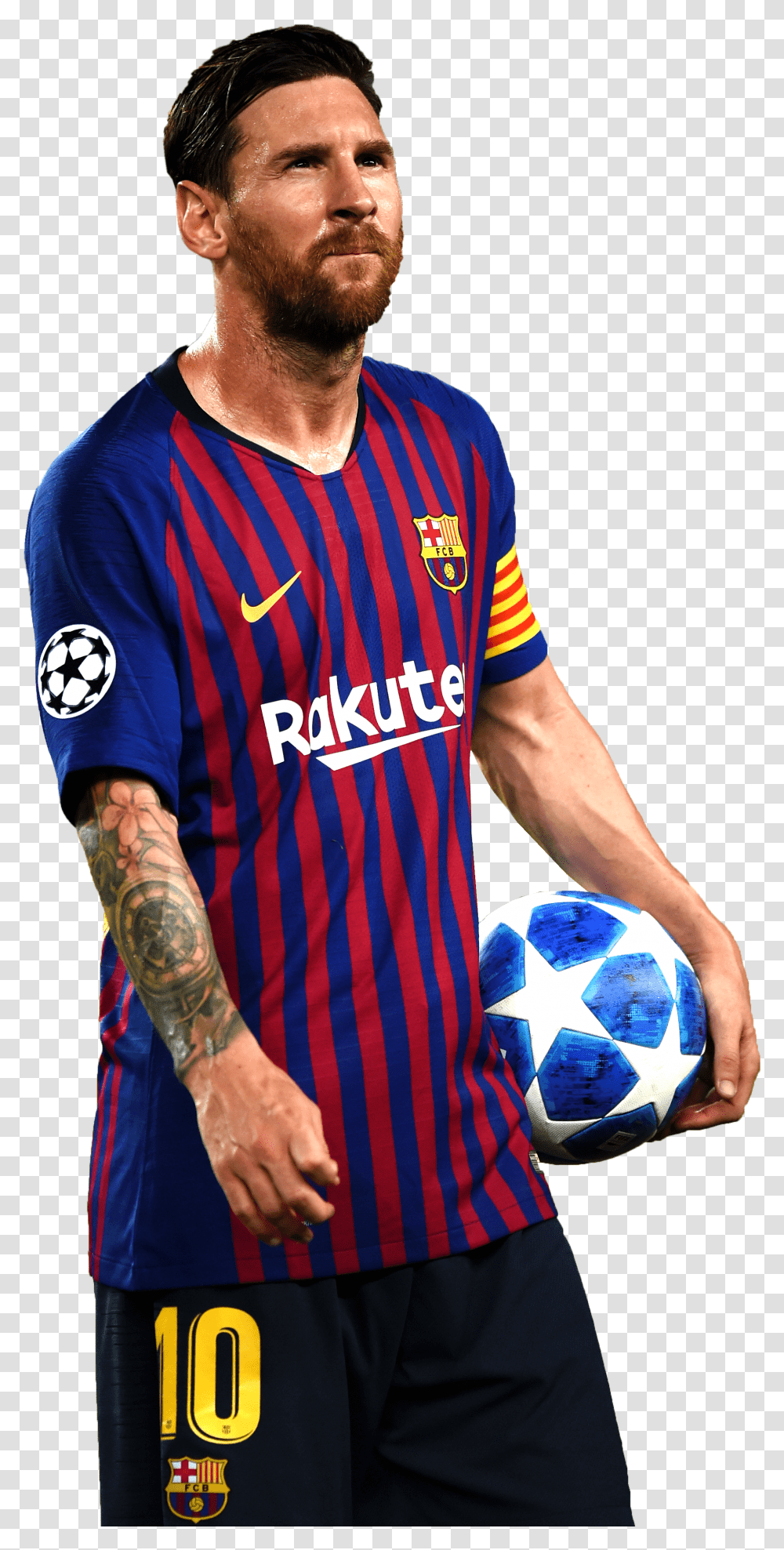 Messi Champions League 2019 Transparent Png