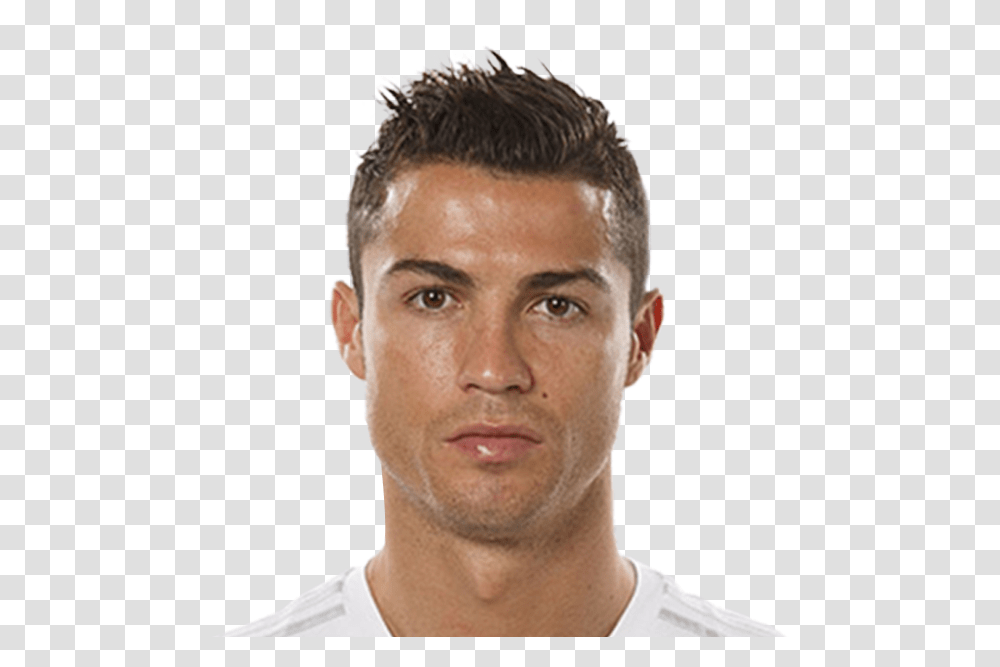 Messi Face Cristiano Ronaldo Face 2017, Head, Person, Human, Hair Transparent Png