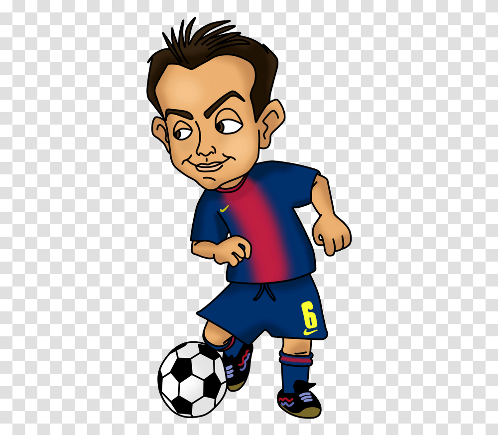 Messi Football Cartoon Players, Soccer Ball, Team, Boy, Female Transparent Png