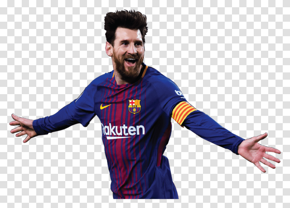 Messi, Sleeve, Person, Long Sleeve Transparent Png