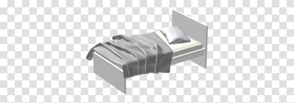 Messy Modern Bed Roblox Twin Size, Furniture, Cushion, Mattress, Pillow Transparent Png