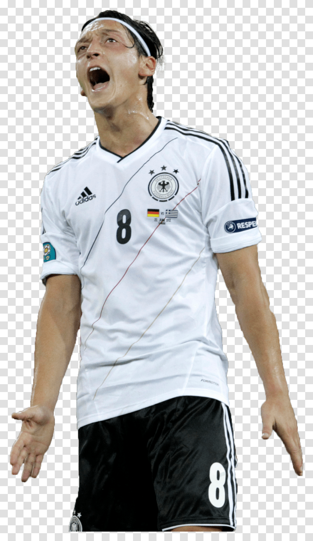 Mesut Zil Player, Person, Shirt, Sleeve Transparent Png