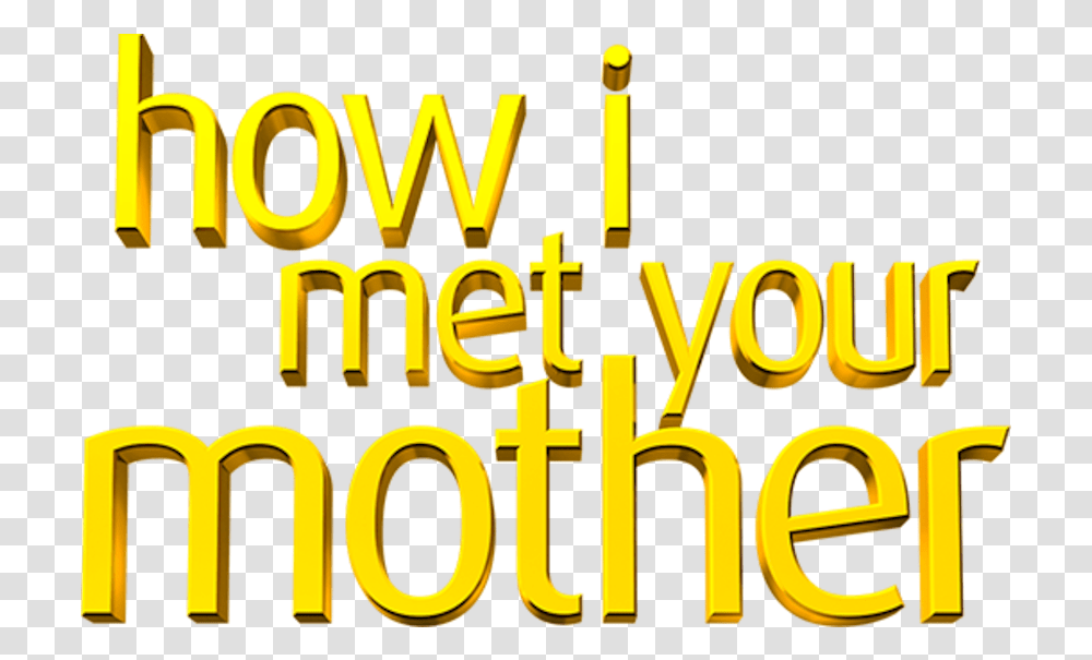 Met Your Mother Season, Alphabet, Word, Logo Transparent Png