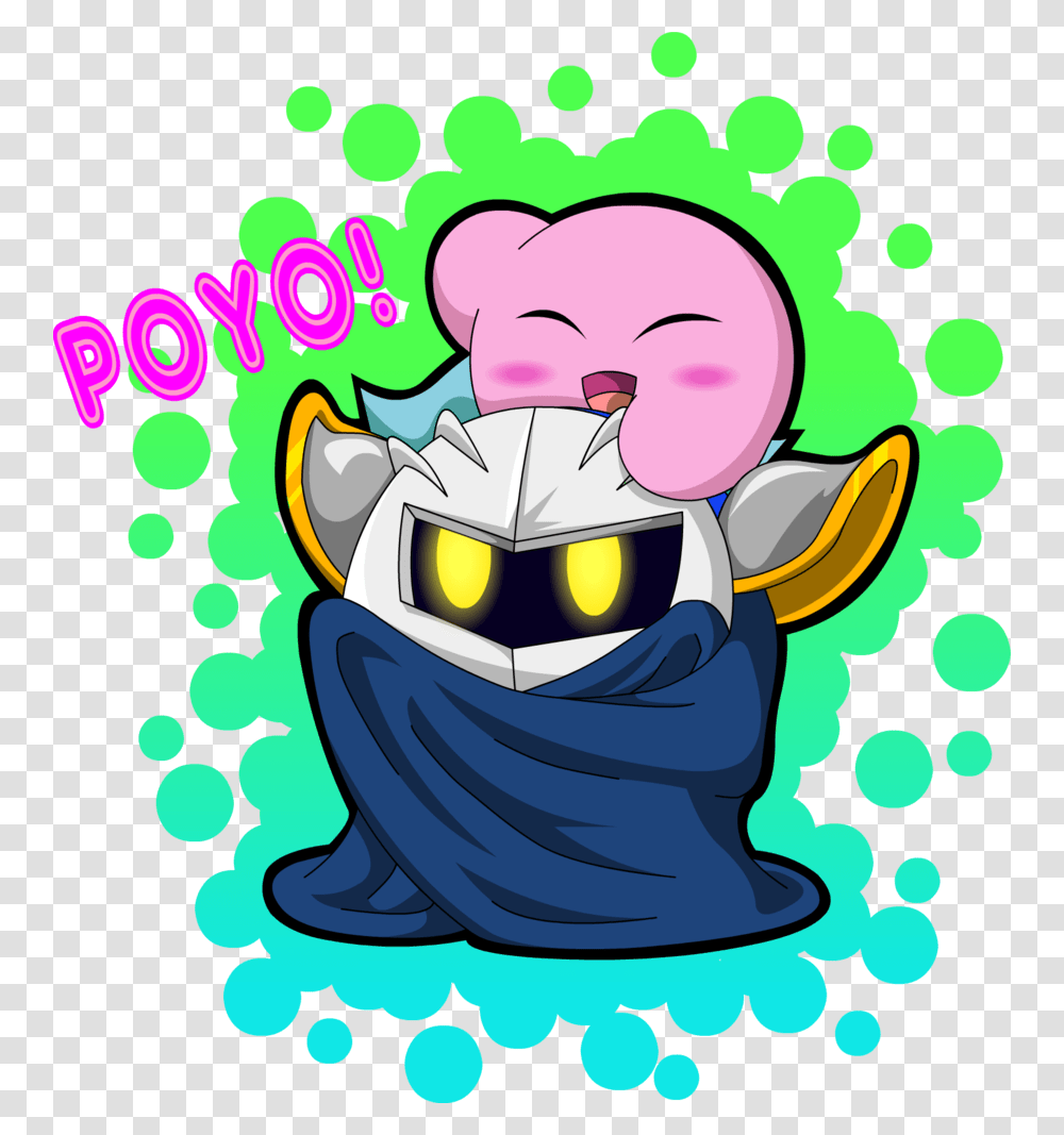 Meta Knight Love Kirby, Poster, Advertisement Transparent Png