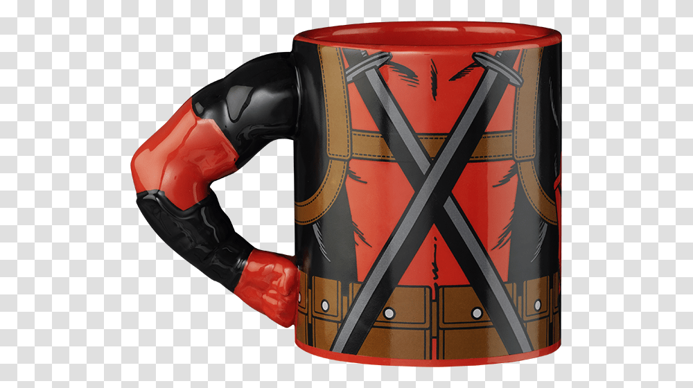 Meta Merch Marvel Arm Mug, Robot, Apparel, Tin Transparent Png