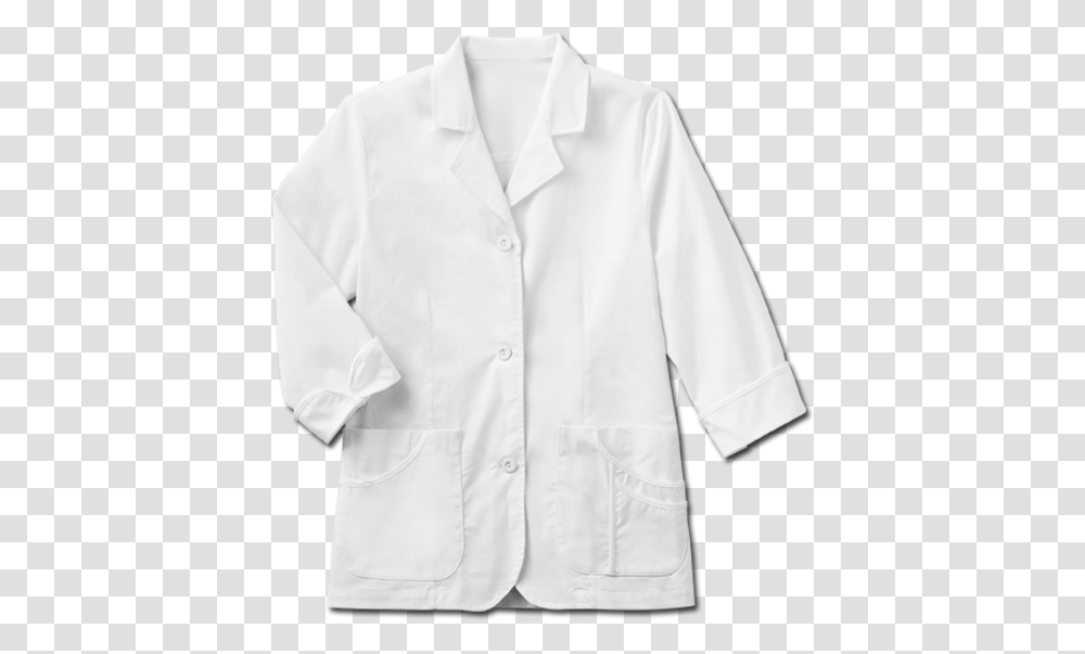 Meta Sleeve Stretch Lab Coat For Women, Apparel Transparent Png