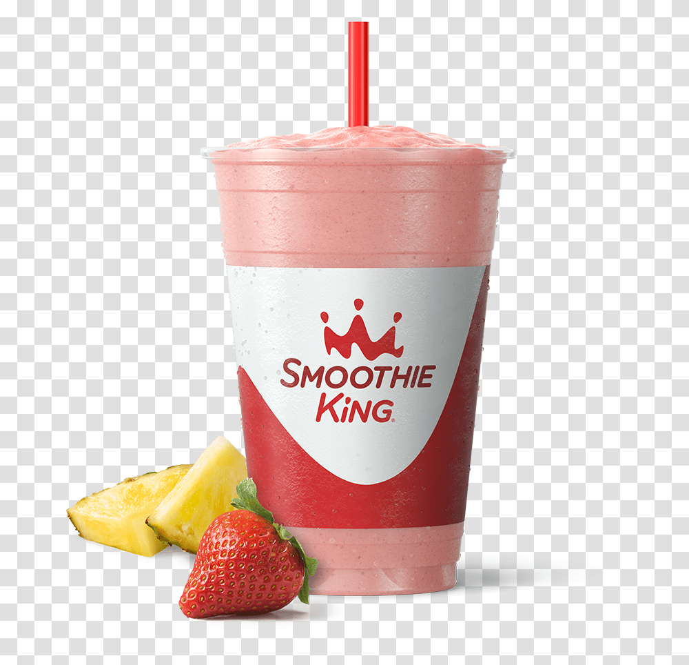 Metabolism Boost Strawberry Pineapple Smoothie King Mango, Juice, Beverage, Drink, Fruit Transparent Png