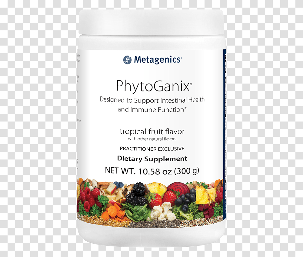 Metagenics Phytoganix Tropical Fruit Flavor Metagenics Phytoganix, Advertisement, Poster, Flyer, Paper Transparent Png