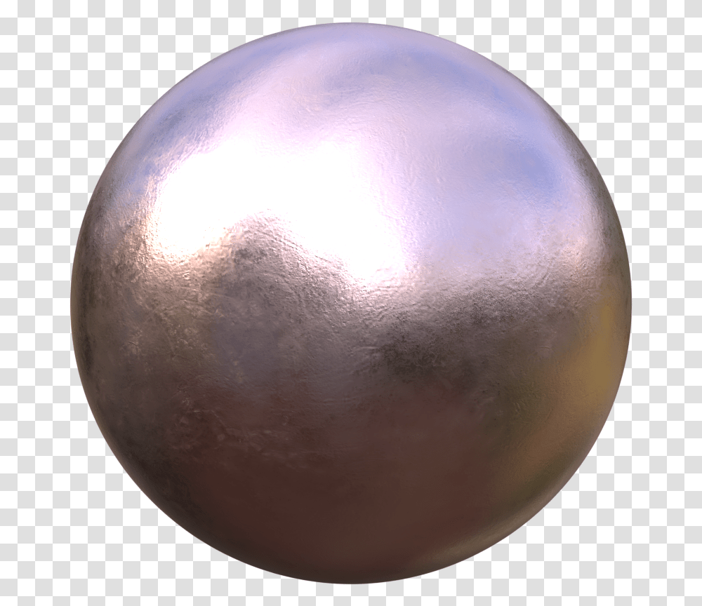 Metal Ball, Sphere, Moon, Outer Space, Night Transparent Png