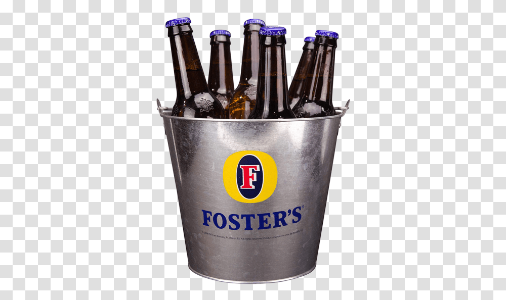 Metal Beer Ice Bucket Beer Bottle, Alcohol, Beverage, Drink Transparent Png