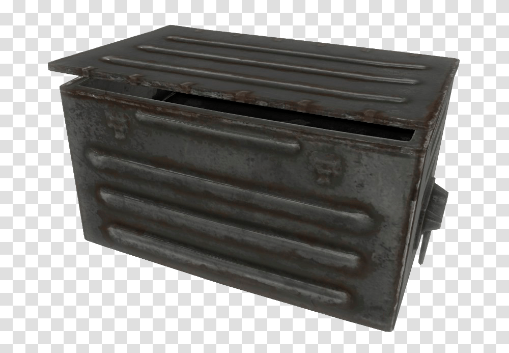 Metal Box Chest Of Drawers, Mailbox, Letterbox, Crate Transparent Png