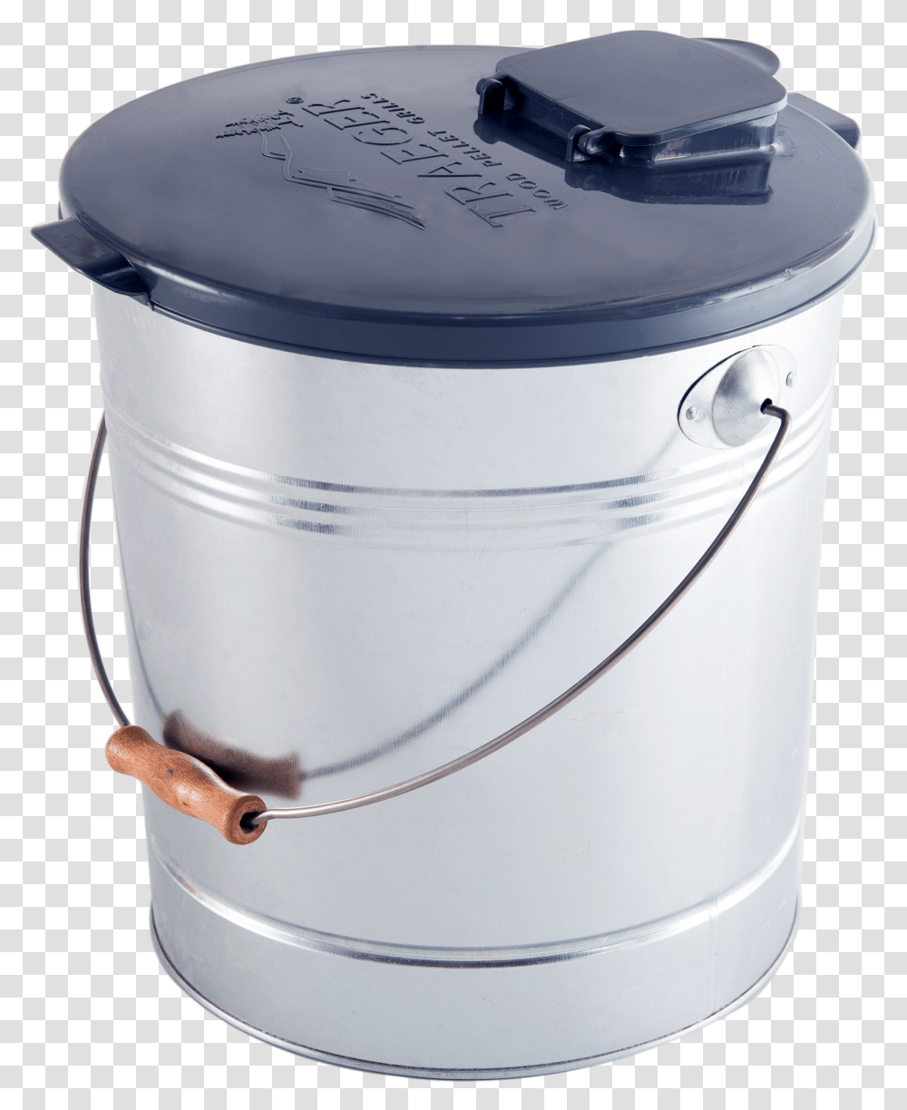 Metal Bucket Traeger Pellet Bucket, Mixer, Appliance, Barrel Transparent Png