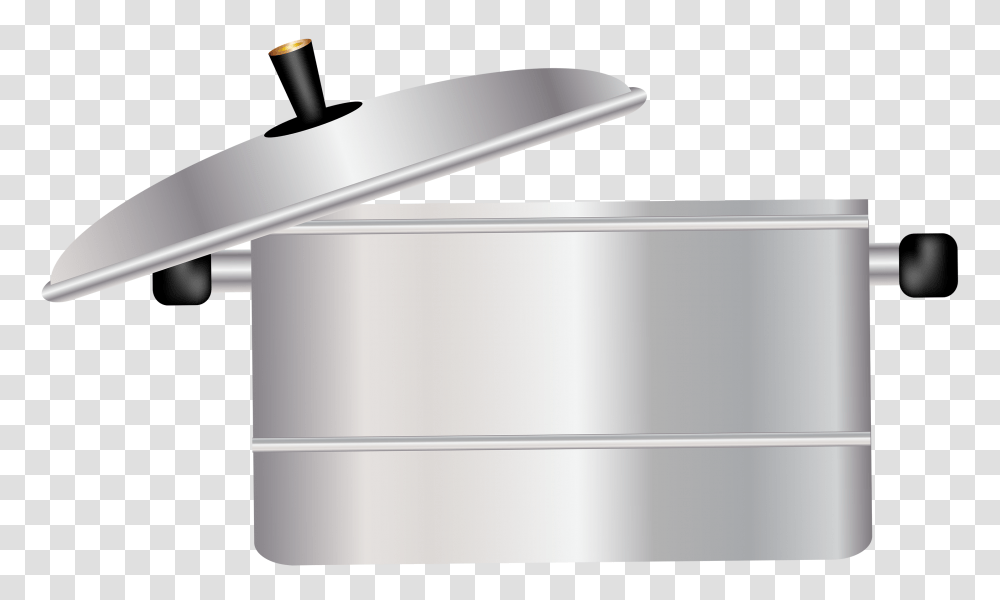 Metal Cooking Pot Clipart, Tableware, Handrail, Mixer Transparent Png