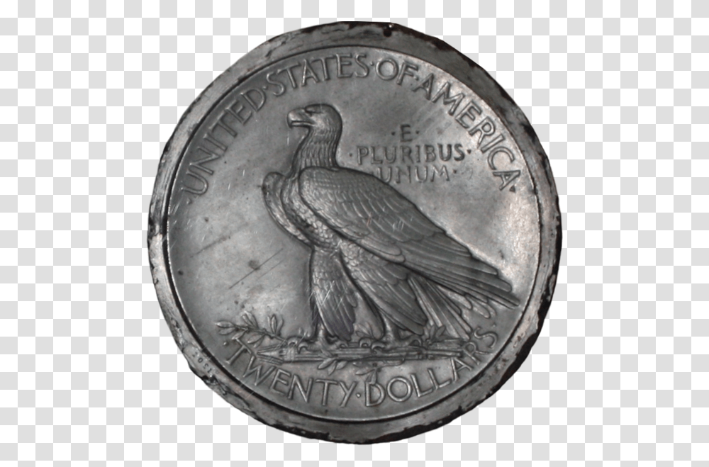 Metal Double Eagle Sketch Double Eagle, Nickel, Coin, Money, Bird Transparent Png