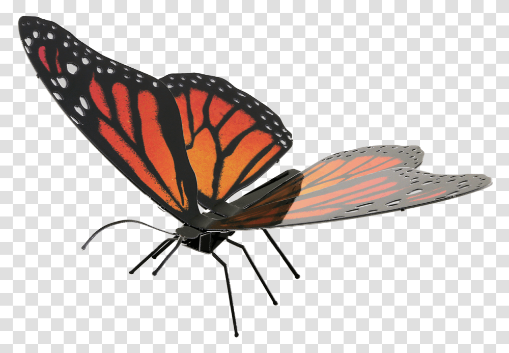 Metal Earth Butterflies Metal Earth Butterfly Monarch, Bird, Animal, Insect, Invertebrate Transparent Png