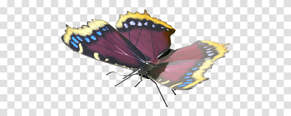 Metal Earth Butterflies Metal Earth Mourning Cloak, Butterfly, Insect, Invertebrate, Animal Transparent Png