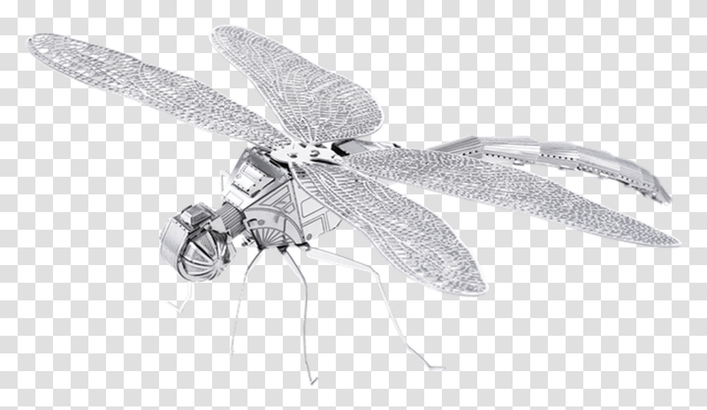 Metal Earth Dragonfly 3d Metal Model Dragonfly, Insect, Invertebrate, Animal, Anisoptera Transparent Png