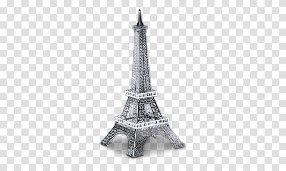 Metal Earth Eiffel Tower, Architecture, Building, Monument, Spire Transparent Png