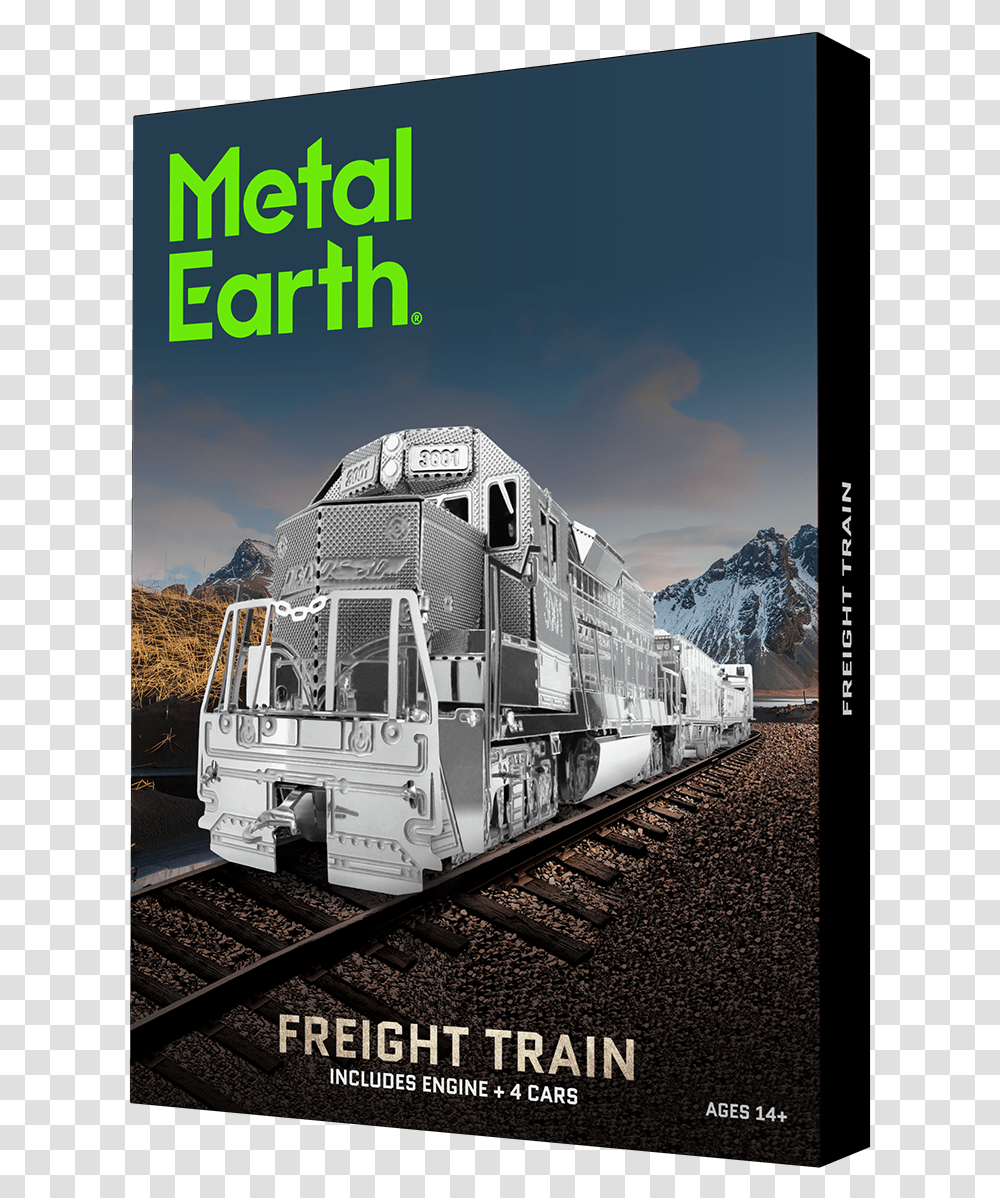 Metal Earth Gift Box Sets Hobby Lobby Metal 3d, Train, Vehicle, Transportation, Locomotive Transparent Png