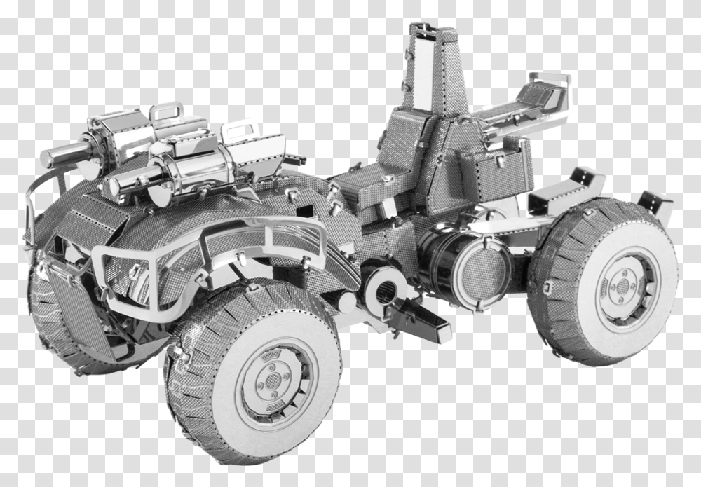 Metal Earth Halo Metal Earth Halo Gungoose, Toy, Vehicle, Transportation, Wheel Transparent Png