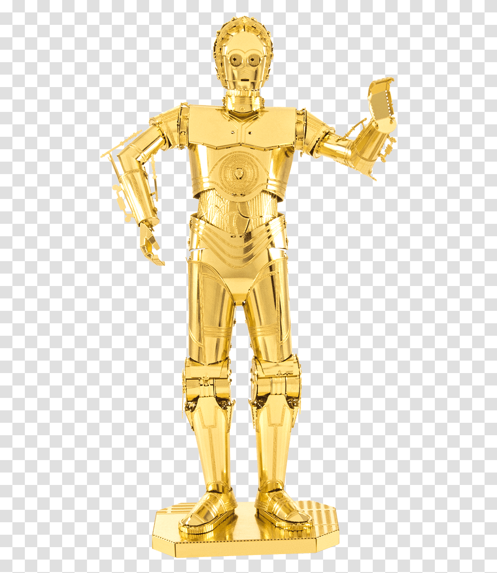 Metal Earth Iconx Star Wars R2 C3po Metal Earth, Toy Transparent Png