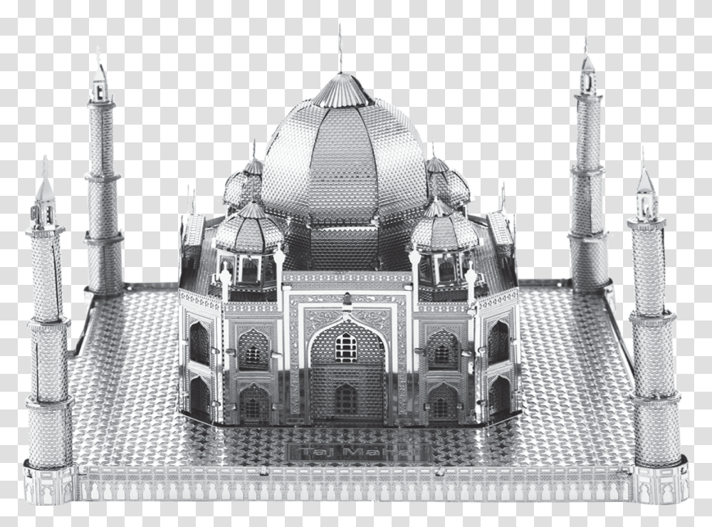 Metal Earth Iconx Ta J Mahal Plastic Model, Dome, Architecture, Building, Spire Transparent Png