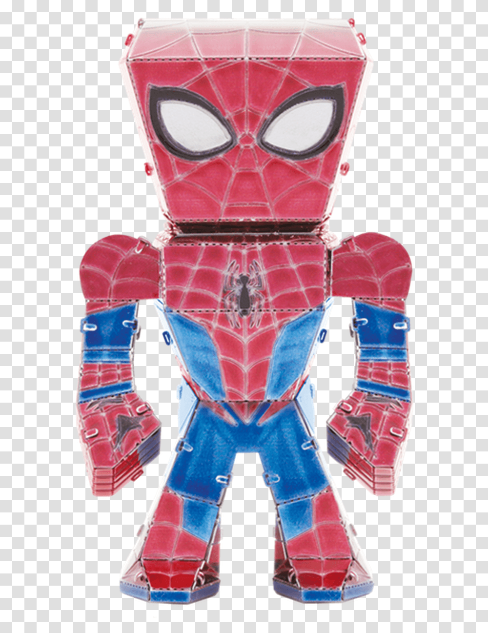 Metal Earth Legends Metrl Spider Man, Toy, Robot Transparent Png
