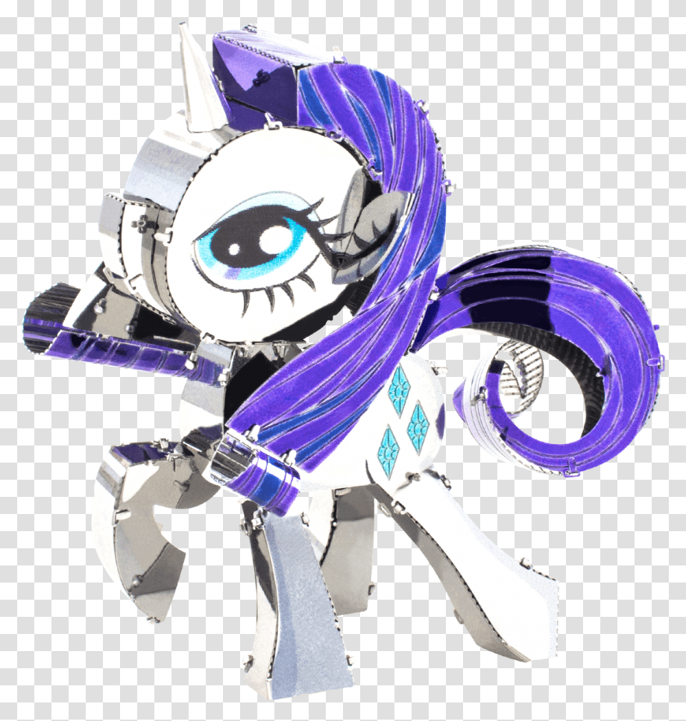Metal Earth My Little Pony, Toy, Robot, Costume Transparent Png
