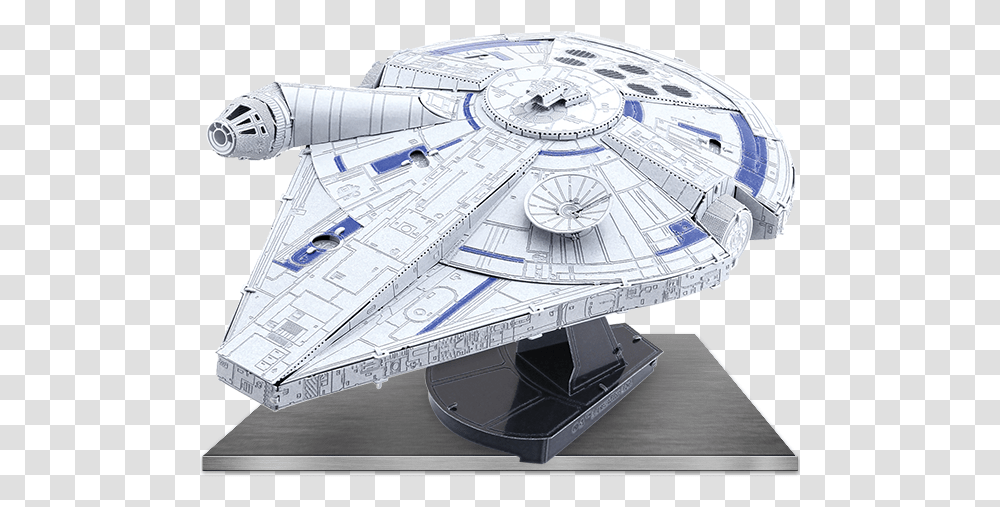 Metal Earth Original Millennium Falcon, Spaceship, Aircraft, Vehicle, Transportation Transparent Png