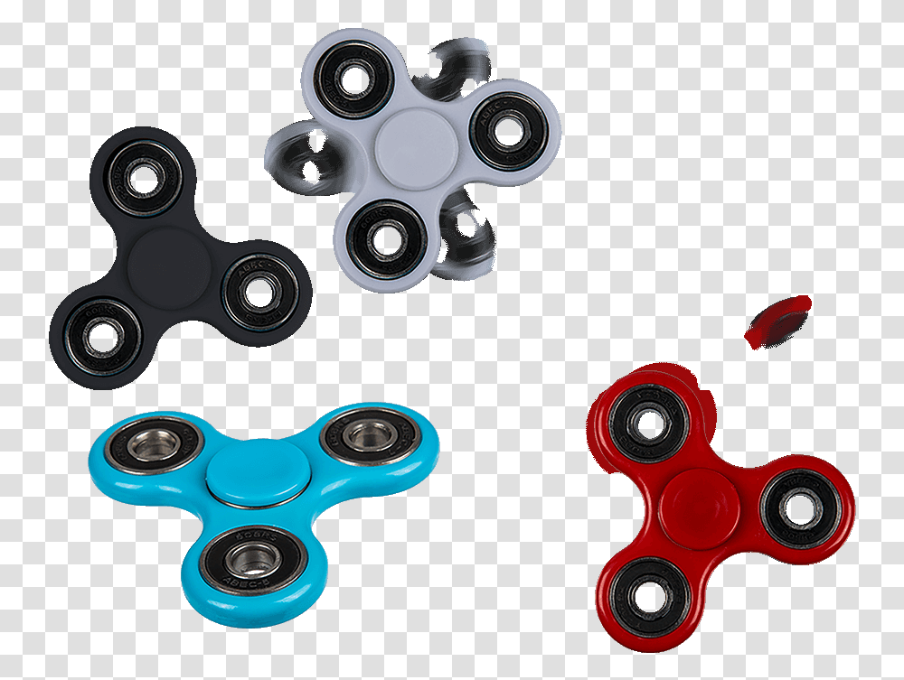 Metal Fidget Spinner Multicolored, Electronics, Binoculars Transparent Png