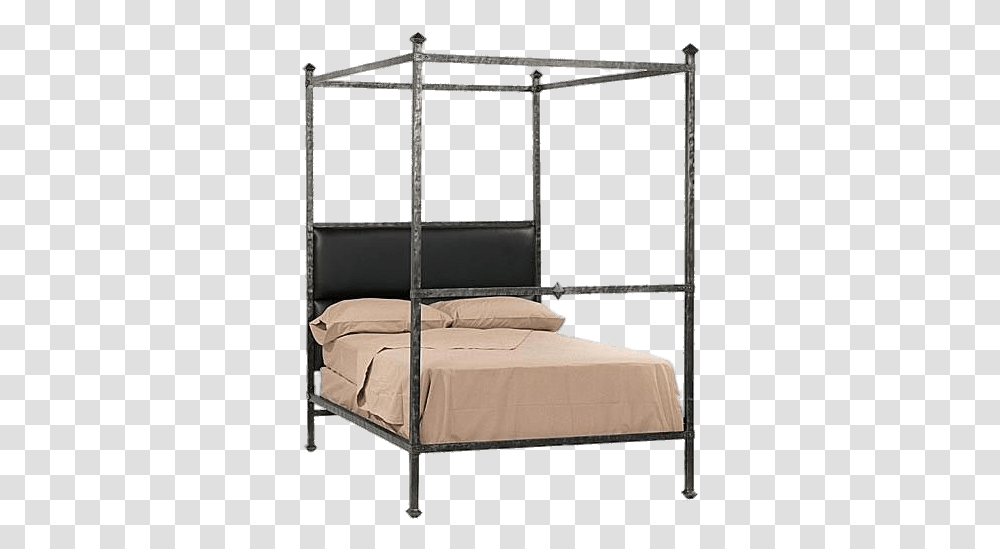 Metal Frame Canopy Bed Canopy Bed Background, Furniture, Bunk Bed, Shelf, Bookcase Transparent Png