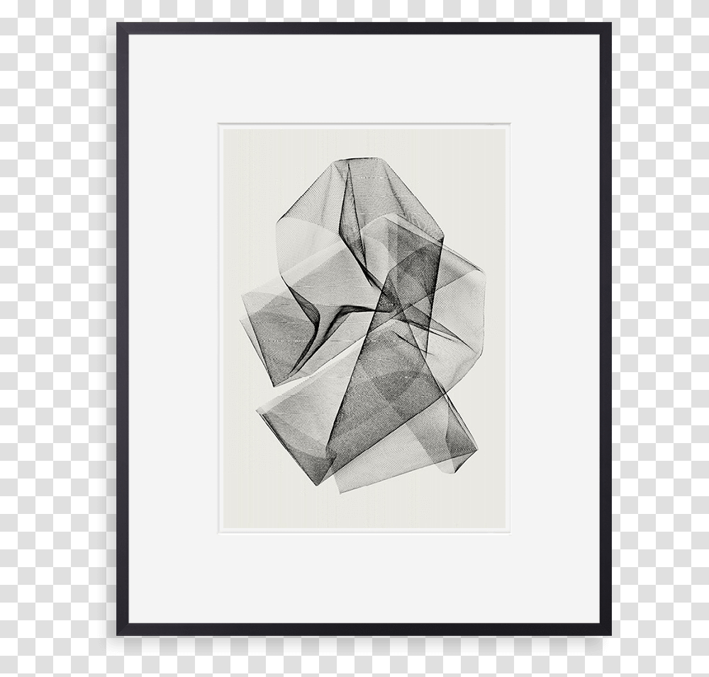Metal Gallery Matte Black Triangle, Paper, Origami, Lamp Transparent Png