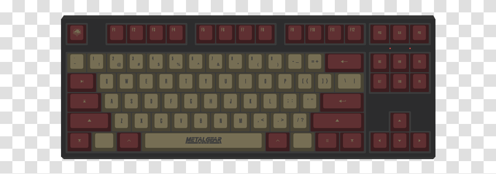 Metal Gear By Afterdark 87 Key Custom Mechanical Keyboard, Computer Keyboard, Computer Hardware, Electronics Transparent Png