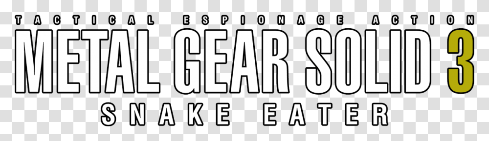 Metal Gear Solid 3 Snake Eater Logo, Vehicle, Transportation, License Plate Transparent Png