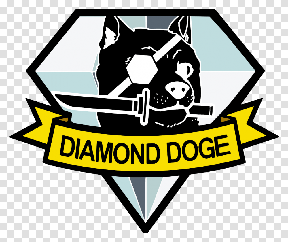 Metal Gear Solid Diamond Dogs, Logo, Trademark, Emblem Transparent Png