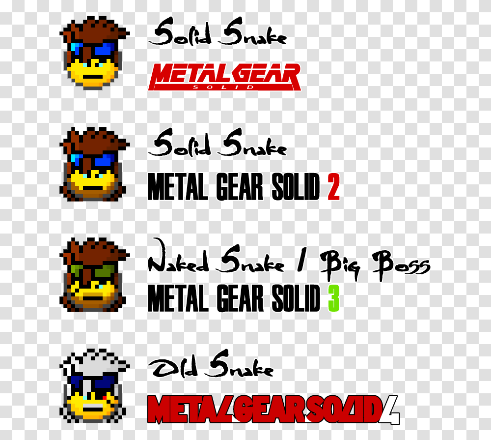 Metal Gear Solid Emoji, Poster, Advertisement, Flyer Transparent Png