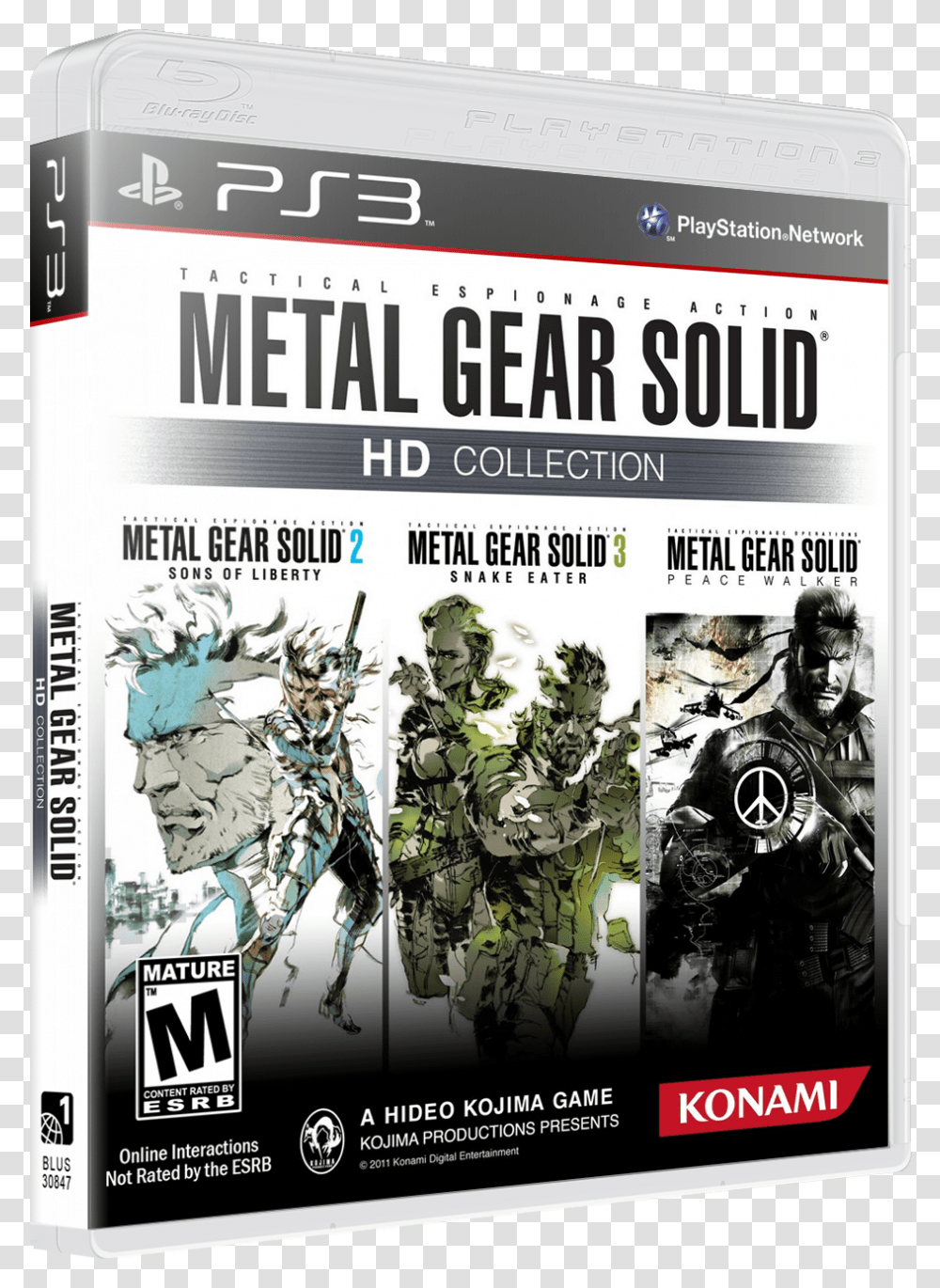 Metal Gear Solid Hd Collection Xbox, Person, Human, Poster Transparent Png