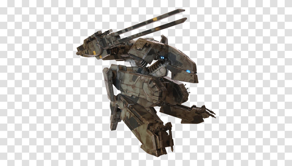 Metal Gear Solid Metal Gear Solid Rex Collectible Figure, Weapon, Weaponry, Military Uniform, Robot Transparent Png