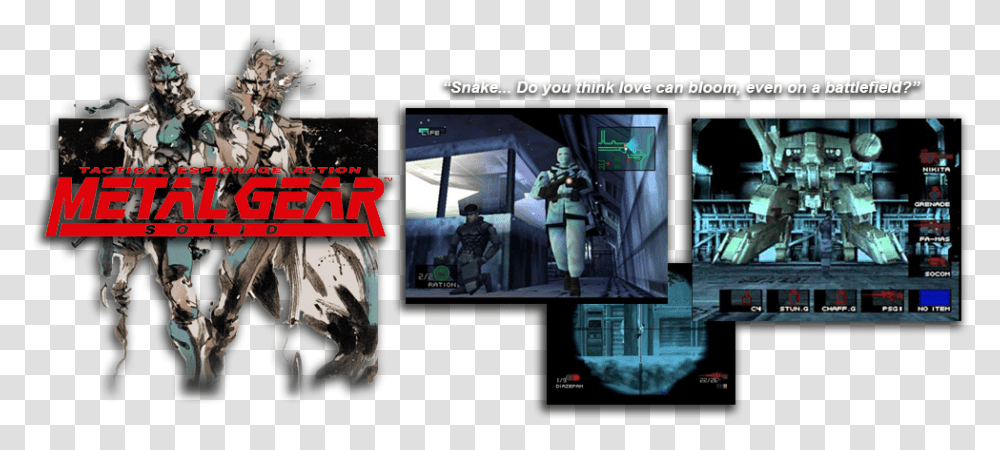 Metal Gear Solid, Person, Human, Halo, Counter Strike Transparent Png