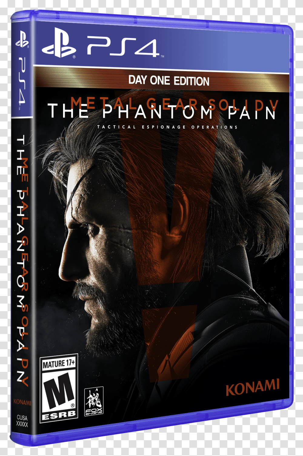 Metal Gear Solid Phantom Pain Box Art, Poster, Advertisement, Flyer, Paper Transparent Png