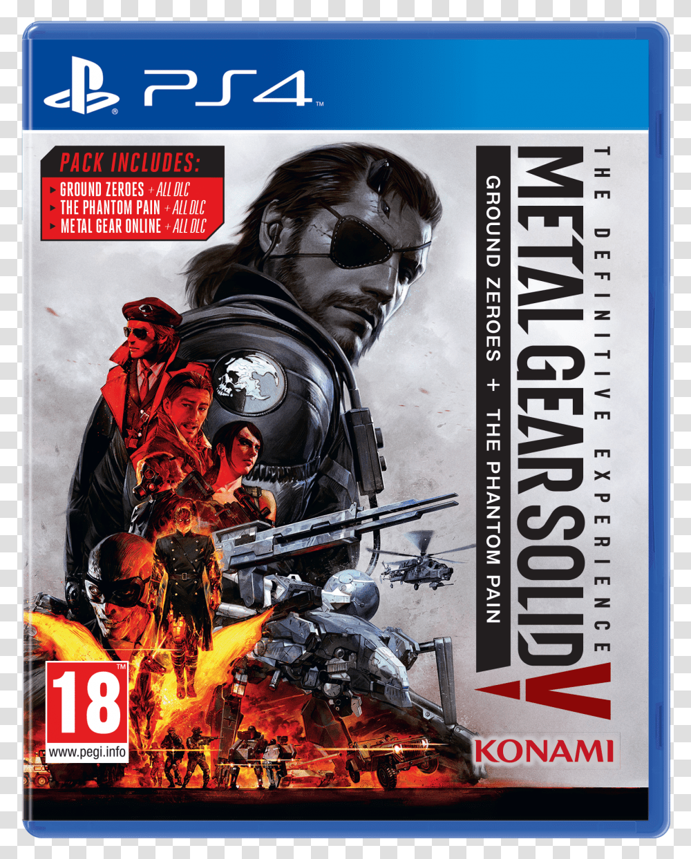 Metal Gear Solid The Definitive Experience Transparent Png