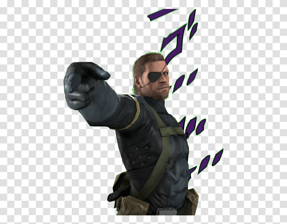 Metal Gear Solid V Metal Gear Solid T Pose, Person, Human, Hand, Sunglasses Transparent Png
