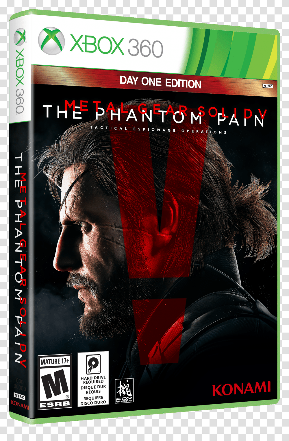 Metal Gear Solid V The Phantom Pain Xbox, Advertisement, Poster, Flyer, Paper Transparent Png