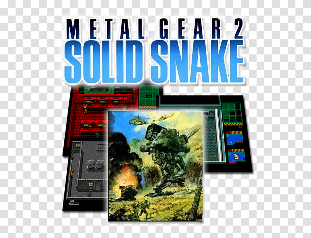 Metal Gear2 Solid Snake, Poster, Advertisement, Paper, Flyer Transparent Png