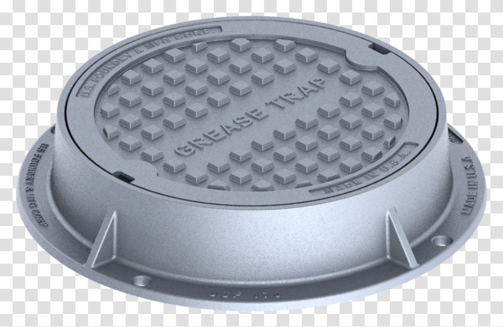 Metal Grease Trap Cover Circle, Sewer, Drain, Manhole, Birthday Cake Transparent Png