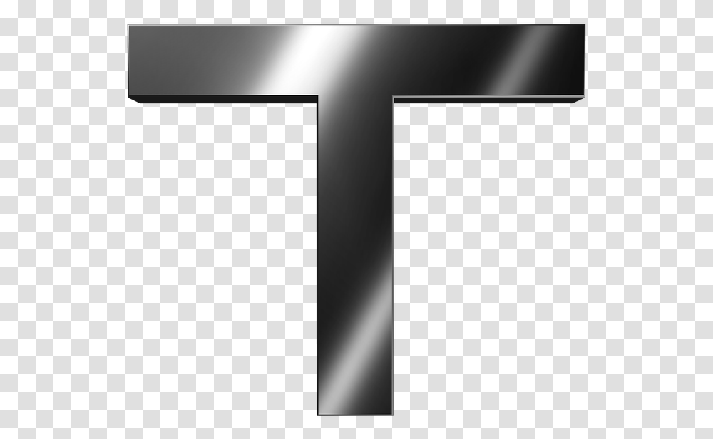 Metal Letter Letter Alphabet Metal 3d Reflection Christian Cross, Screen, Electronics, Monitor, LCD Screen Transparent Png